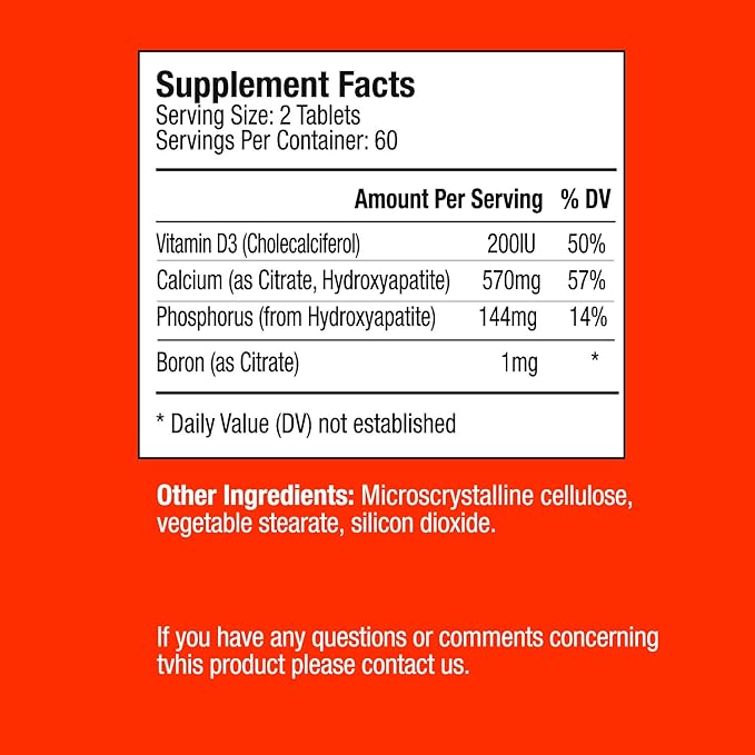 Invite Health Calplex Hx® Nutritional Support for Bone Health 120 Tablets (2-Pack)