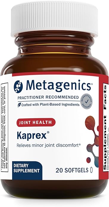 Metagenics Kaprex - Plant-Based Joint Support Supplement* - With Hops Rosemary &amp Olive Leaf Extracts for Joint Comfort &amp Mobility* - Non-GMO Gluten-Free Clinically Tested