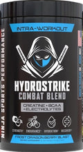 HydroStrike Combat Blend [5g BCAAs 5g Creatine Monohydrate Powerful Blend of Electrolytes Zero Sugar]