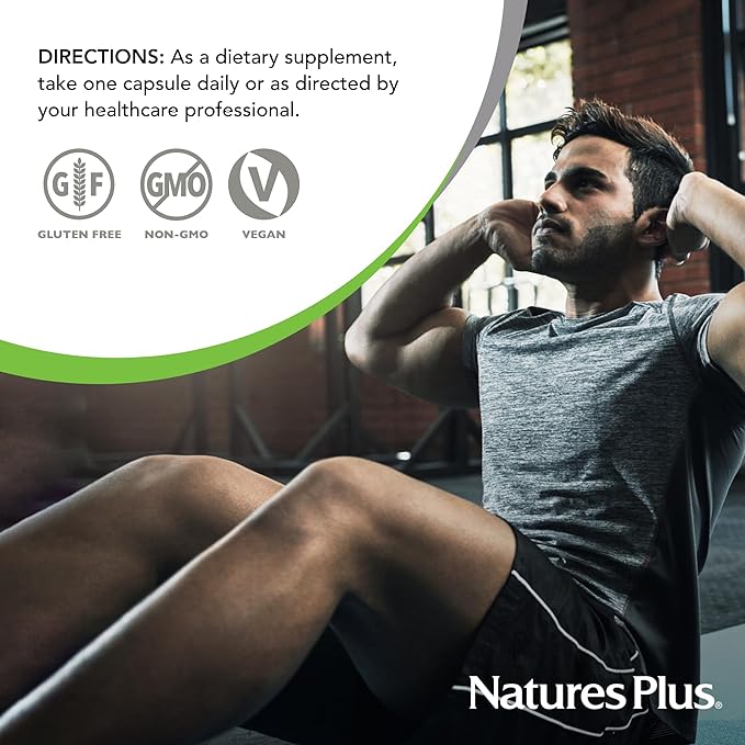 NaturesPlus PRO Calcium D-Glucarate (CDG) 600 mg - 90 Capsules - Non-GMO Vegan Gluten Free Soy Free - 90 Servings