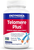 Enzymedica Telomere Plus Enzyme Support for Cellular Health 30 Capsules