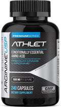 L-Arginine 1000 mg 240 Caps - Supports High Potency Nitric Oxide Levels Blood Flow Improve Energy Endurance for Men and Women