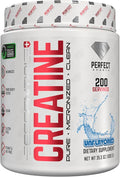 PERFECT SPORTS Essential Creatine | Pure Micronized Creatine Monohydrate | Vegan Friendly Gluten Free | Muscle Build &amp Performance | 200 Servings (Unflavored)