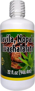 Savila Nopal Cuachalalate Liquid Dietary Supplement 32 floz
