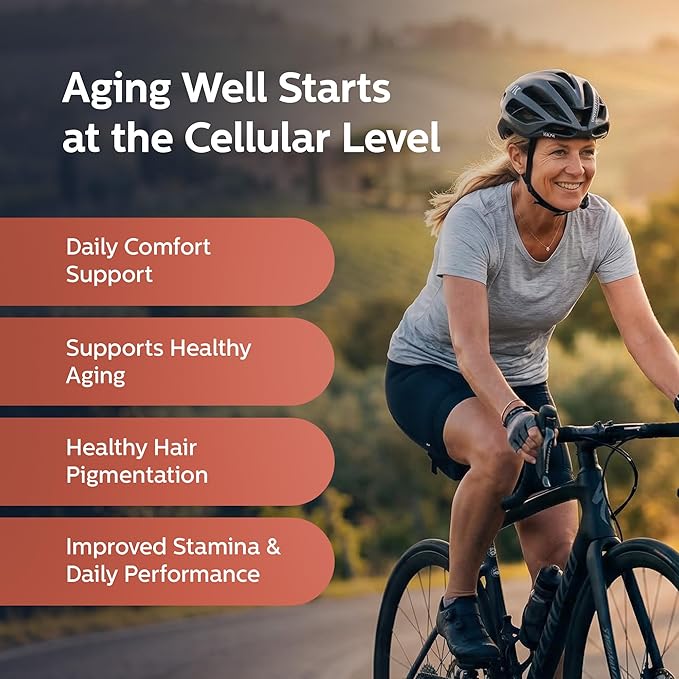 MitoActivator MAX - BioCopper1 Cu1 (Cunermuspir) 2.0mg Maximum Strength Bioavailable Copper - Mitochondrial NAD+ ATP Booster Anti-Aging Anti-Graying Tick Immune Support - 60ct
