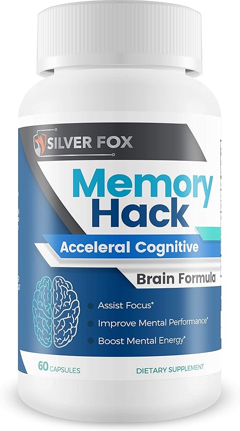 Memory Hack - Acceleral Cognitive Brain Formula - Support Mental Endurance and Focus - with Taurine &amp Other Powerful Natural Ingredients - Nootropic Brain Booster