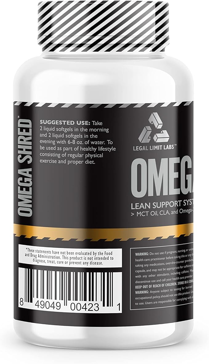 Legal Limit Labs Omega Shreds - MCT CLA DHA