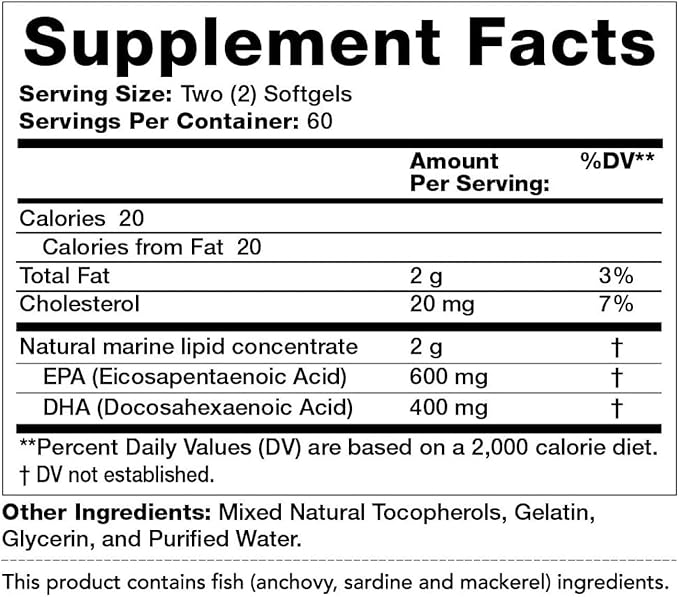 Olympian Labs Mega Omega 3 Fish Oils 60 sevings3148