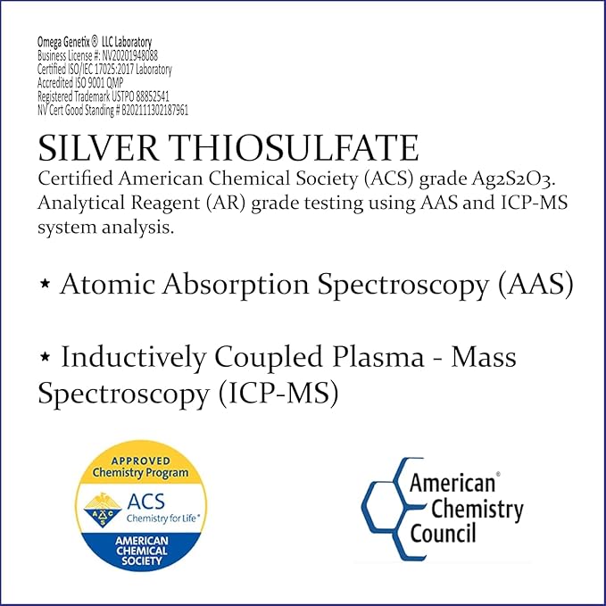 Silver Thiosulfate Solution 2 oz