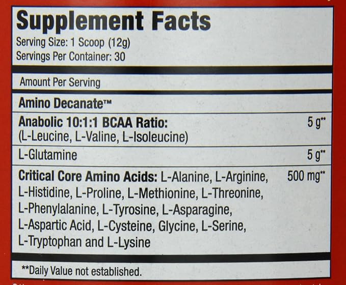 Muscle Meds Amino Decanate Watermelon 13.3 Oz