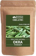 Organic Okra Powder 100% Pure Natural 300 Gram / 10.58 oz