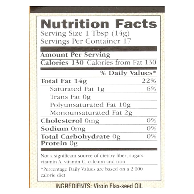 International Collection Oil Flax Seed 8.45 OZ (Pack of 6)