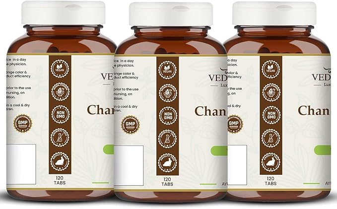 Chandraprabha Vati - Ayurvedic Supplement for Unisex | 360 Tablets (Pack of 3)
