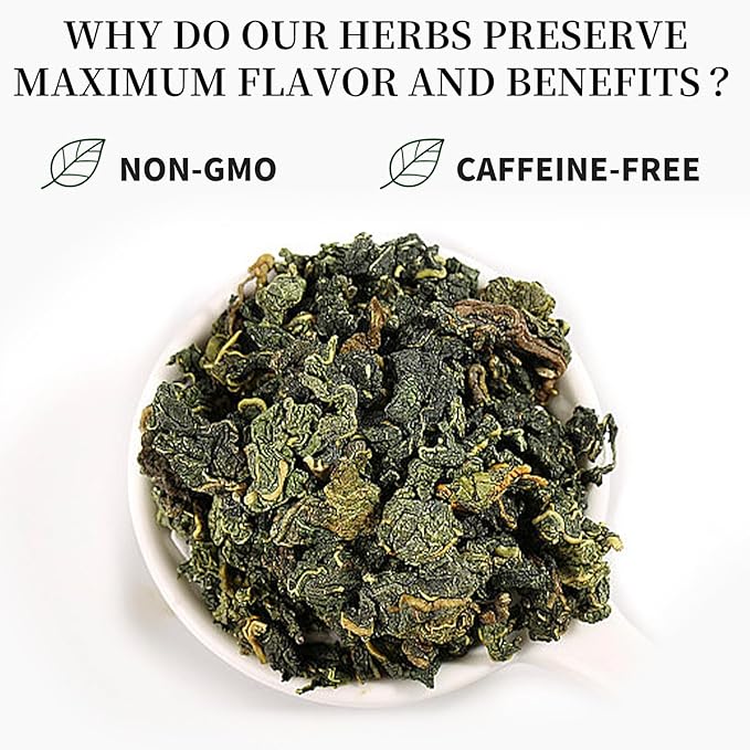 Baihuatang Natural Dried Mulberry Leaf 200g/7.05oz Premium Mulberry Leaves (桑叶茶) Sun-Dried Sugar-Free Caffeine-Free No Additive