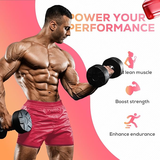 Creatine Monohydrate Gummies 5g Creatine Gummies for Women &amp Men.Pre-Workout &amp Muscle Growth Support Contains BCAA Collagen Sugar-Free 120 Count