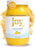 Wildcrafted Irish Sea Moss Gel 16 oz | Made in USA | Gold Seamoss Superfood | Rich in Vitamins &amp Minerals | Real Fruit | Nutritional Supplement | Mango Ashwagandha