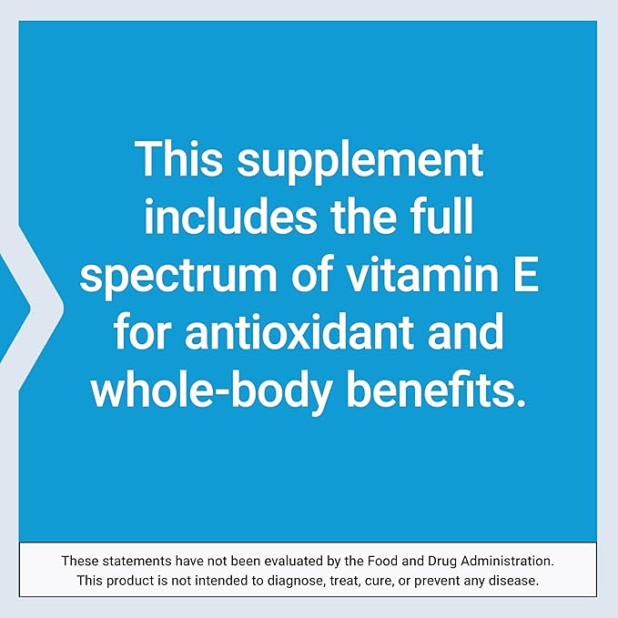Life Extension Gamma E Mixed Tocopherols &amp Tocotrienols – Complete Vitamin E Spectrum Antioxidant Protection – Non-GMO Gluten-Free – 60 Softgels (Pack of 2)
