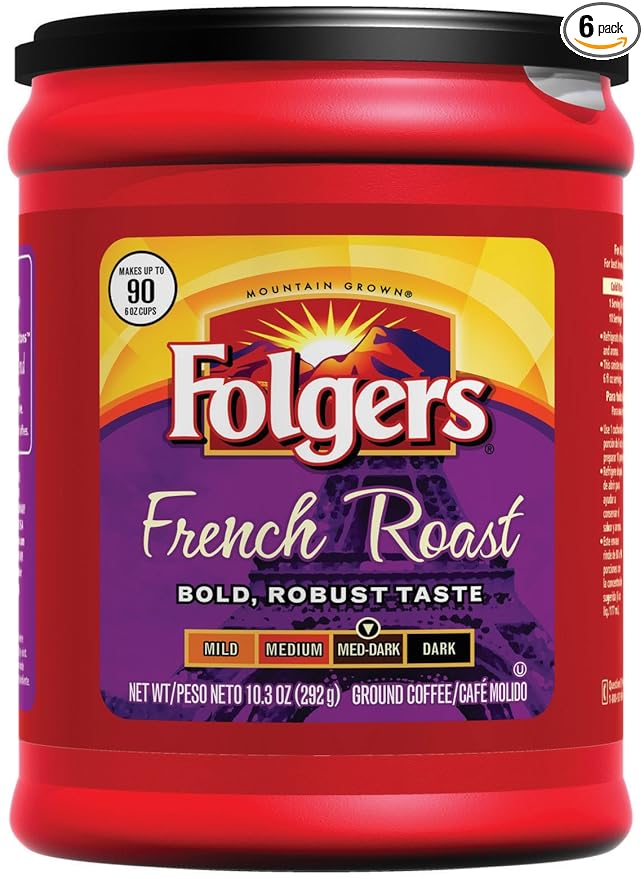 Folgers Classic Roast Instant Coffee Crystals 8 oz