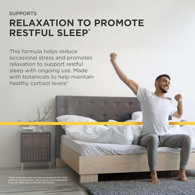 Integrative Therapeutics Cortisol Manager - Balance Cortisol &amp Support Relaxation for Restful Sleep* - Includes Ashwagandha &amp L-Theanine for Confidence with Less Stress* - 30 Tablets (15 Servi