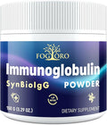 Fogoro IgG Immunoglobulin Supplement – Low-Calorie Lactose-Free Casein-Free Formula with L-Glutamine &amp N-Acetyl-D-Glucosamine – Colostrum Alternative