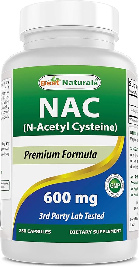 Best Naturals Coconut Oil 1000 mg &amp NAC 600 mg
