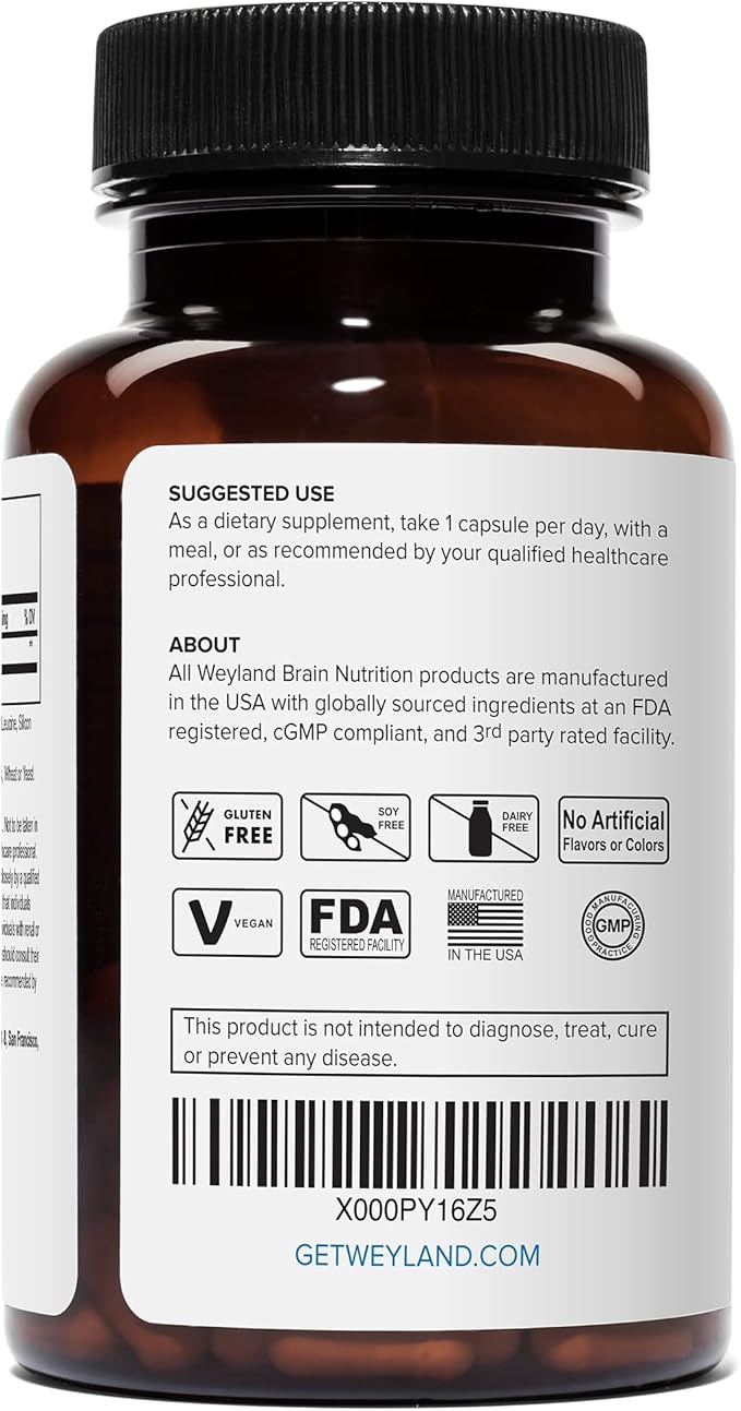 Lithium Orotate - 5mg of Elemental Lithium 60 Vegetarian Capsules (Pack of 2)