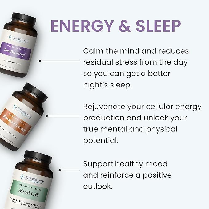 The Wellness Company Vitamin B Complex – Muscle Recovery Focus &amp Resilience Broad-Spectrium Methylated B Vitamins | 30ct (1 Month Supply)