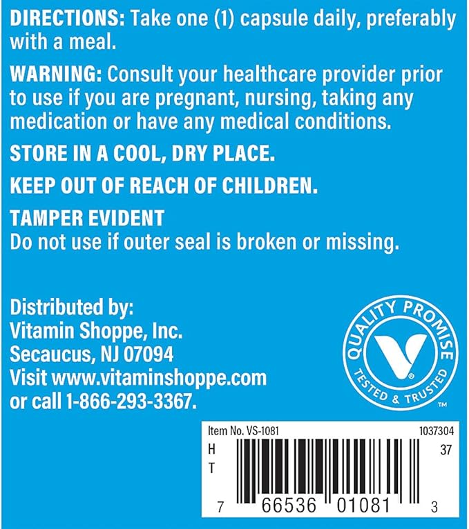 The Vitamin Shoppe Potassium Citrate 99mg - Heart &amp Cellular Health | Electrolyte Balance Support | 300 Capsules | Cardiovascular