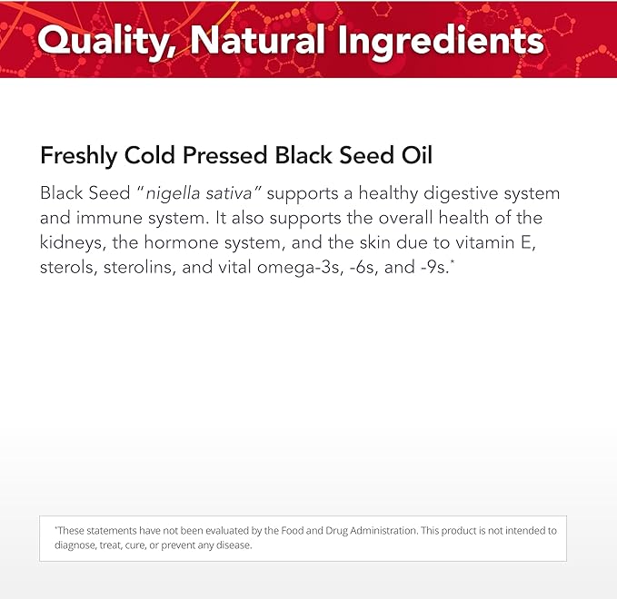 Physician's Strength Black Seed Oil Gelcaps - 90 Softgels - Supports Healthy Body Response - Freshly Cold Pressed - Non-GMO - 45 Servings