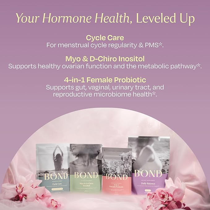 BOND Prenatal Vitamin Drink Mix for Women with Iron Supports Hormone Balance Folate &amp B12 for Energy &amp Calm Mood Plant-Based Omega-3 for Cognitive Support Magnesium D3 B6 NAC 20 Travel