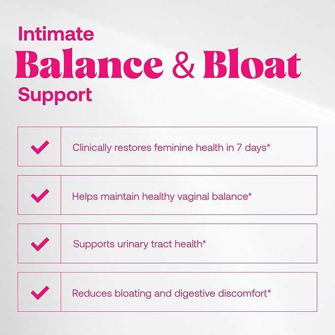 Omax3 Prebiotics and Probiotics Complex for Women pH Balance Vag Health Urinary Tract Yeast &amp BV Prevention Lactobacillus &amp Bifidobacterium | Vegan Organic Gluten Free | 30 Vege-Capsule