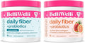 Belli Welli Daily Fiber Supplement for Women &amp Men Bundle – Premium Fiber Powder from Organic Acacia with Added Collagen Electrolytes &amp Probiotics – No Bloat Constipation &amp Gut Health Su