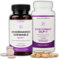 Akkermansia Muciniphila Probiotic Supplement 2 Set – Chewable &amp Capsule Duo for Gut and Oral Support Digestive and Metabolic Wellness for Women &amp Men