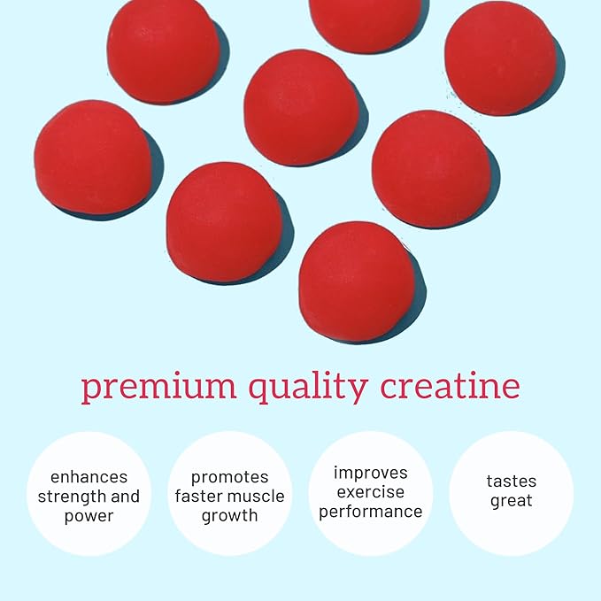 Organifi Creatine Chews - Premium Cherry Chews to Perform Look and Feel Better 30-Day Supply