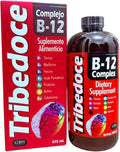 B-12 Complex Liquid Dietary Supplement - High Potency Vitamin B Complex with Thiamine Riboflavin Niacin Pantothenic Acid Pyridoxine Biotin and Cobalamin Non-GMO Gluten Free 16 fl oz