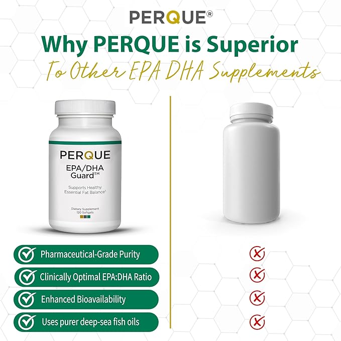 Perque - EPA/DHA Guard 120 gels [Health and Beauty]