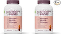 SmartyPants Women's Multivitamin Gummies: Omega 3 Fish Oil (EPA/DHA) Methylfolate CoQ10 Vitamin D3 C Vitamin B12 B6 A K &amp Zinc Inositol Gluten Free (30 Day Supply) 180 Count (Pack of 2