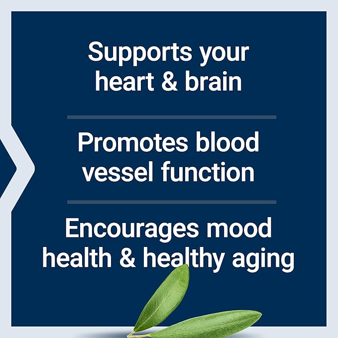Life Extension Super Omega-3 EPA/DHA Fish Oil Sesame Lignans &amp Olive Extract – Heart Health Brain Health Inflammation Health Support Gluten-Free Enteric-Coated Non-GMO 120 Softgels