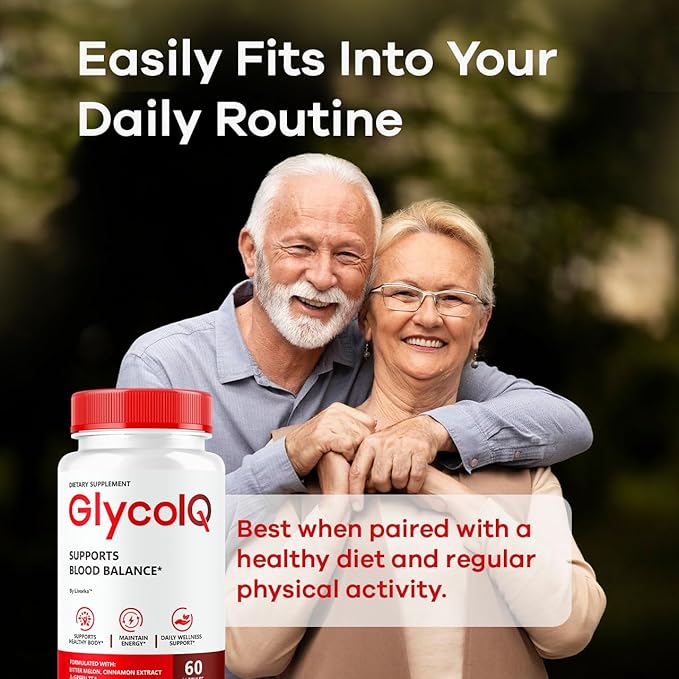 (2 Pack) GlycoIQ Capsules - Official Glyco IQ Support Supplement All Natural Premium Advanced Formula - Maximum Strength GlycoIQ Multivitamin for Overall Health &amp Wellness 120 Capsules for 2 Mon