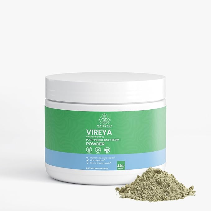 Vireya Greens Superfood | Plant-Based Nutrient Powder | 0.28 lb (126g)