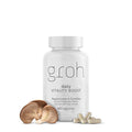 Groh Daily Vitality Boost - All Natural Hair Growth Supplement powered by ErgoD2 - Rich in Antioxidants - Vitamins for Stronger Hair Skin &amp Nails- Best Choice for Thinning Hair - 60 Count