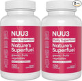 NUU3 Nature’s Superfuel Provides Daily Nutritional Support for Immunity Wellness Active Lifestyle &amp Well-Being - Vitamins Minerals &amp Antioxidants - 120 Capsules (Pack of 2)