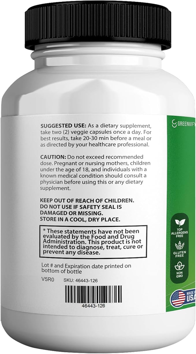 Flash Fast Max Burn Dietary Supplement Natural Ingredients 60 Veggie Capsules 30-Day Supply (1)