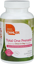 Zahler - Total One Prenatal Vitamins for Women (90 Count) Daily Multi Vitamin Prenatals with Folic Acid Iron Zinc &amp 19 Other Essential Vitamins &amp Minerals - Kosher Pre Natal Multivitamin Cap