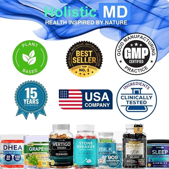Lithium Orotate 5mg 10mg | for Men Women Kids | Lithium Orotate clinically Studied Chelated High Biovalable | 3 Flavors Sugar Free Vegan Gummies 60 ct
