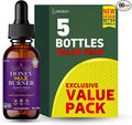 Honey Max Burner Extra Strength Dietary Supplement Advanced Formula with L-Arginine 2 fl oz Gluten Free Sugar Free Non-GMO (5)