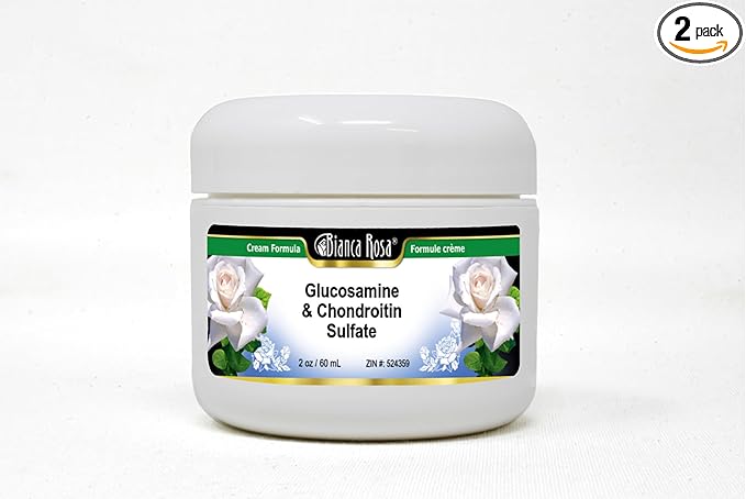 Bianca Rosa Glucosamine &amp Chondroitin Sulfate Cream (2 oz ZIN: 524359) - 2 Pack