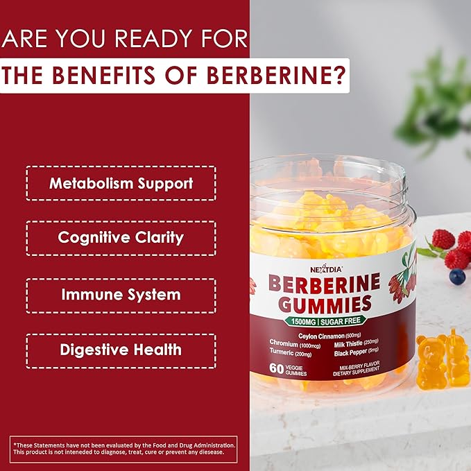 Nextdia Berberine + 10G Fiber