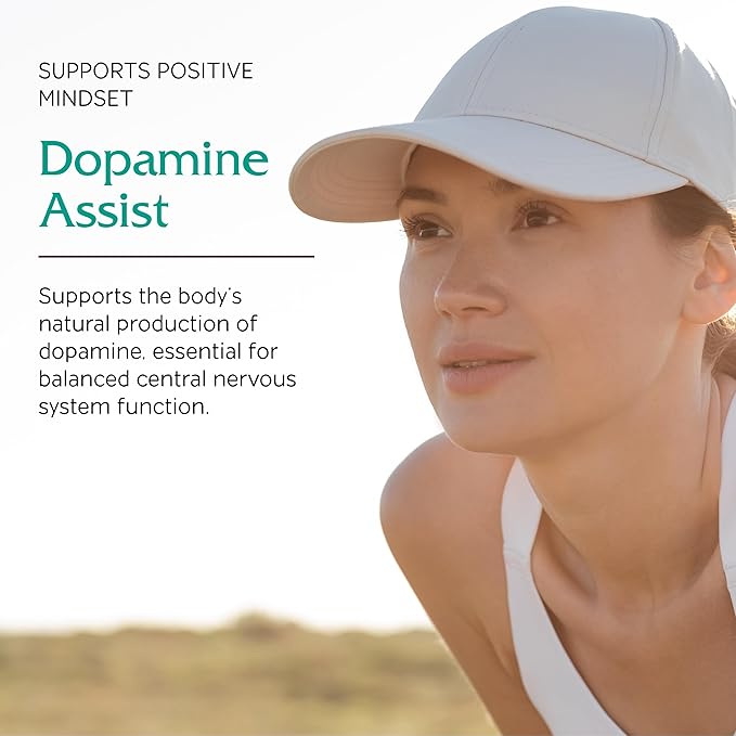 Vitanica Dopamine Assist Dr Formulated Dopamine Supplement L-Tyrosine Mucuna Pruriens Neurotransmitter Mood Support Vitamin B6 Folate Green Tea Extract Quercetin Vegan 60 Capsules