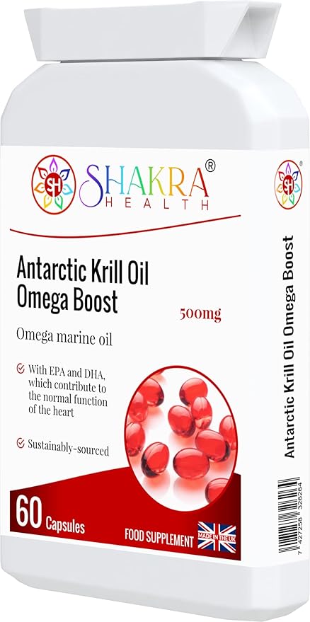 Antarctic Krill Oil Omega Boost - Spirituality Science &amp Supplements by Shakra Health